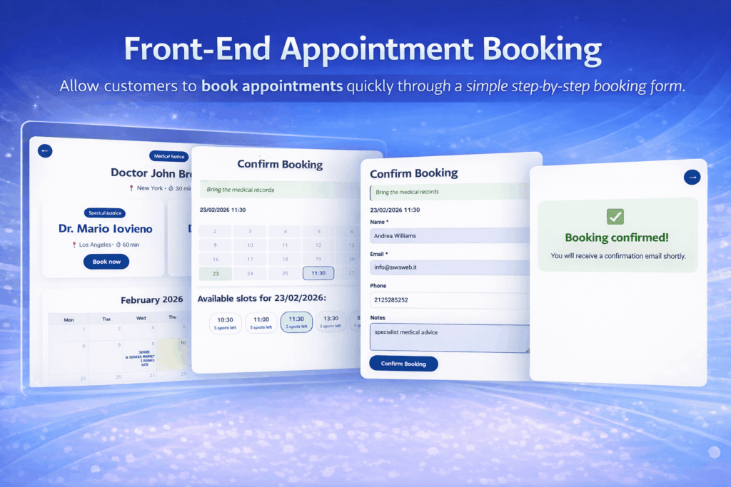 Plugin WordPress Appuntamenti con Google Calendar